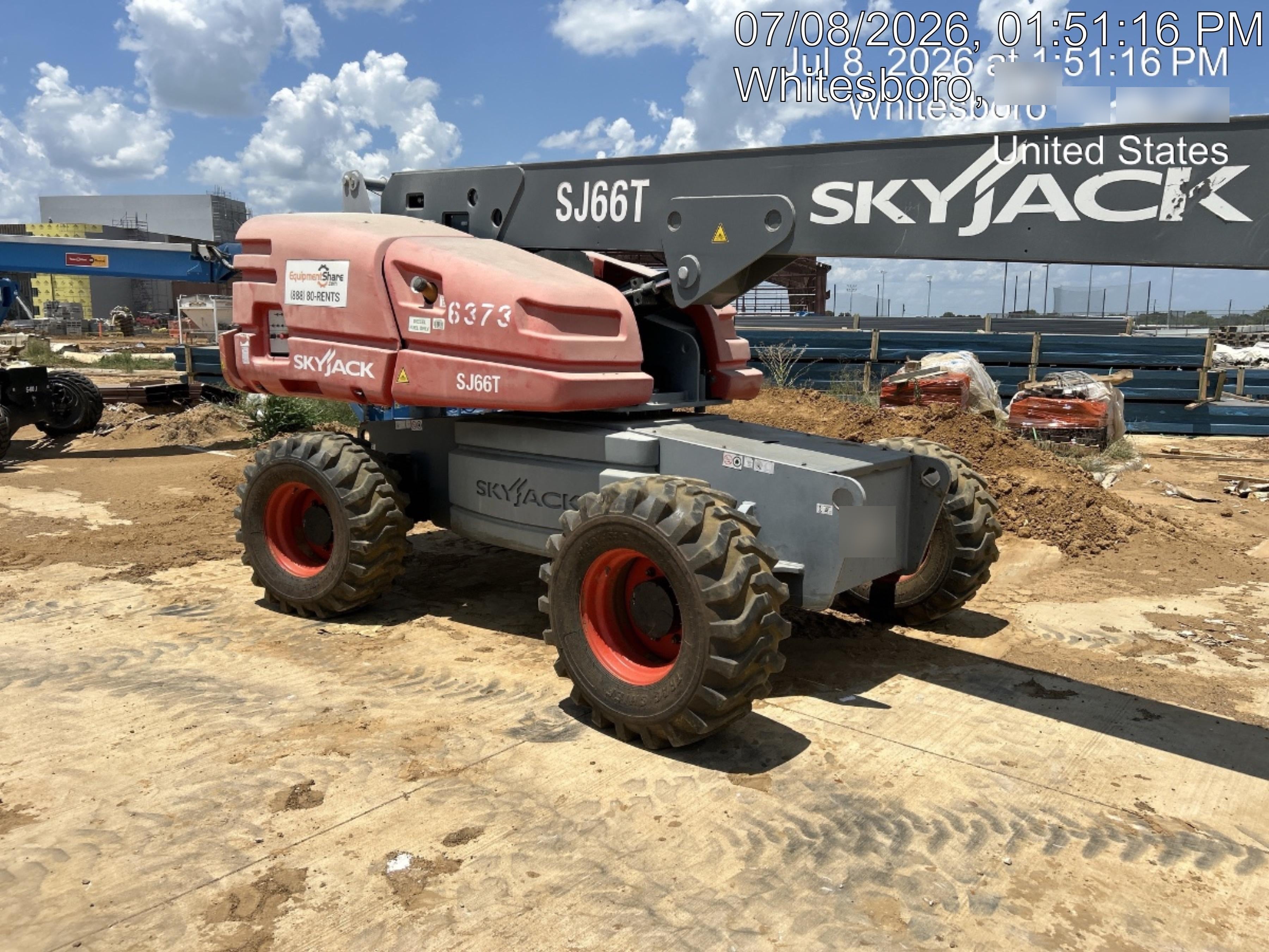 2017 SKYJACK SJ66T