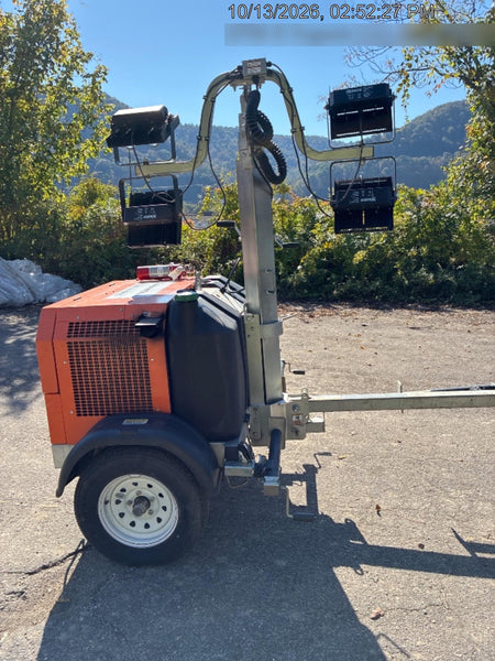 2024 Wanco WLTT-4MM4K Diesel, Deep Sea Controller, Shore Power Plug, Auto Start, (4) 350W LED Floodlights, 4kW Generator, 60 Gal Fuel Tank, 2" Ball, T3