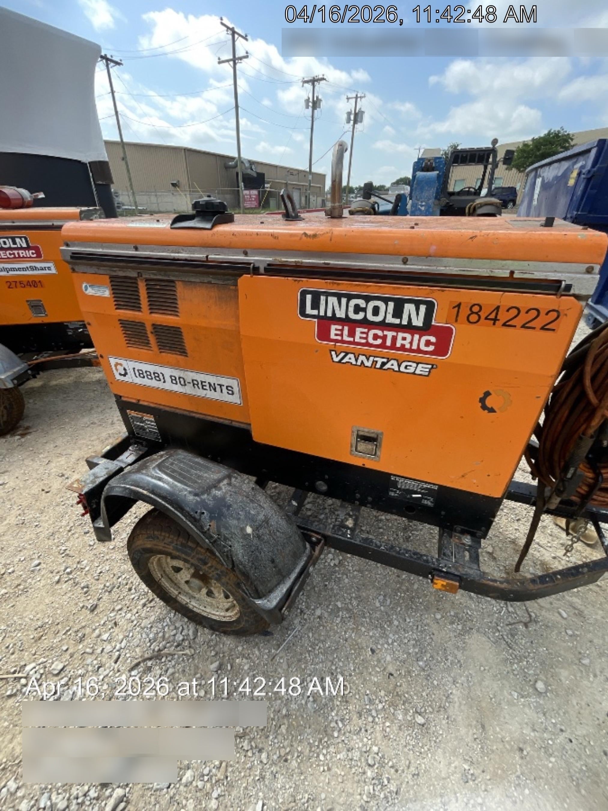 2021 Lincoln Electric Vantage 322 VANTAGE 322 READY-PAK 3
