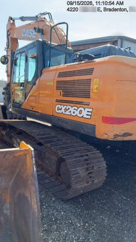 2023 CASE CX260E