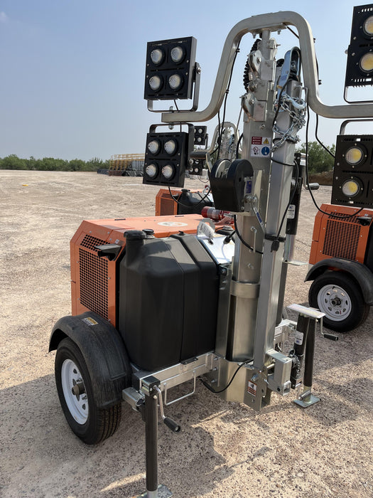 2024 Wanco WLTT-4MM4K Diesel, Deep Sea Controller, Shore Power Plug, Auto Start, (4) 350W LED Floodlights, 4kW Generator, 60 Gal Fuel Tank, 2" Ball, T3