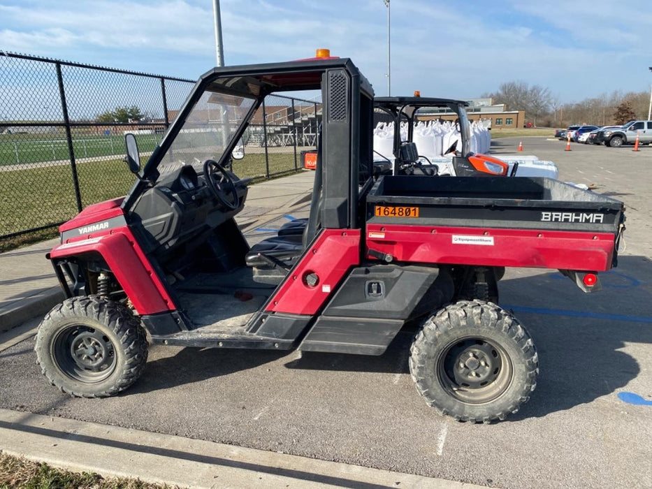 2021 Yanmar YU1000 Canopy, Steel Wheel, Poly WindShield, Beacon, Backup Alarm