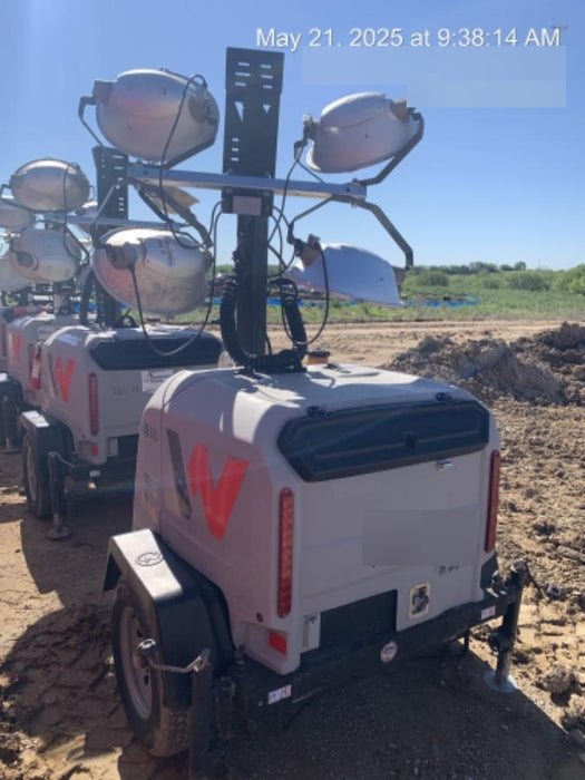 2018 Wacker Neuson LTV6L-MH Wacker Neuson LTV6L Mobile Light Tower w/Fuel Level Sensor Installed