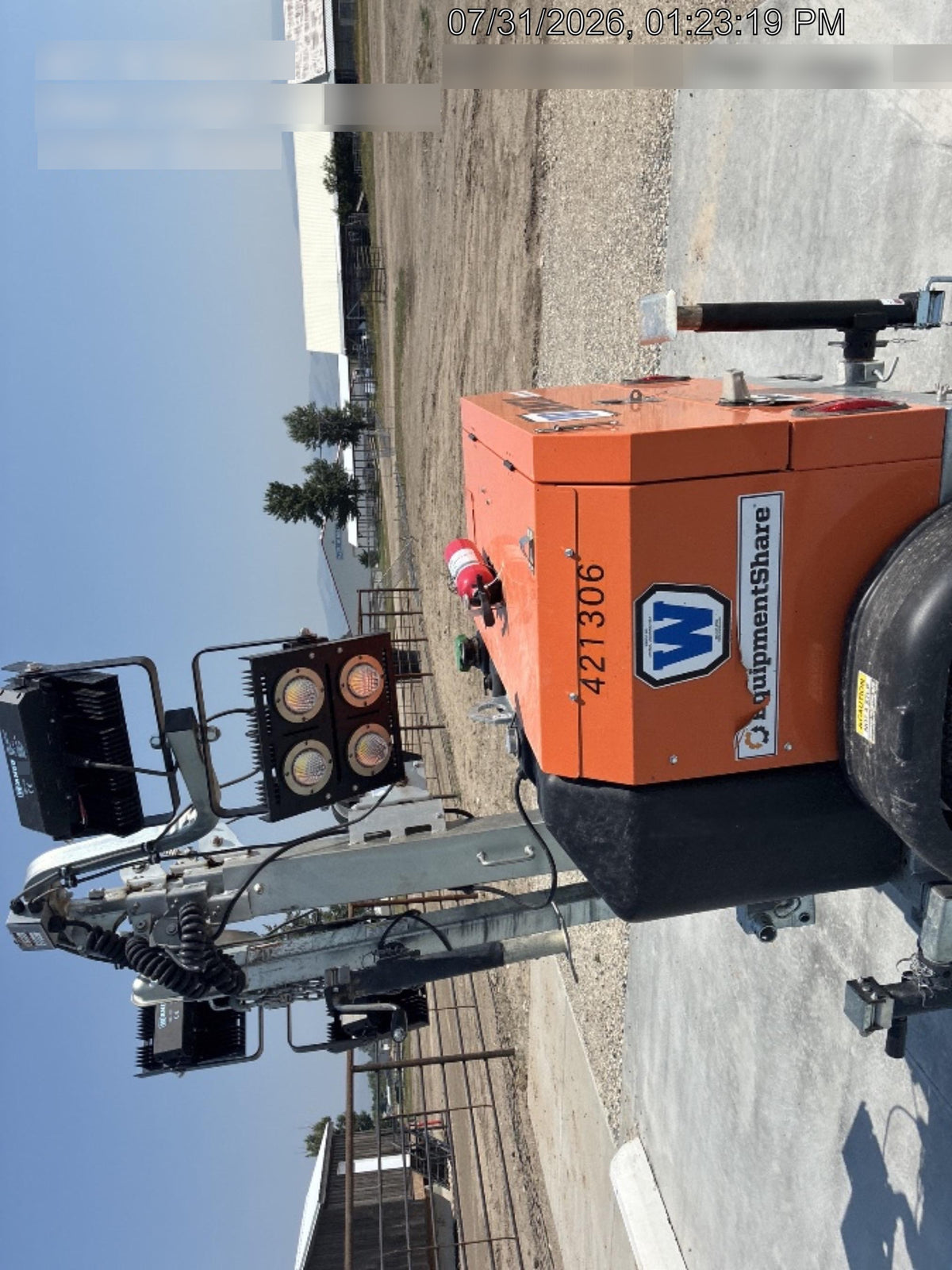 2024 Wanco WLTT-4MM4K Diesel, Deep Sea Controller, Shore Power Plug, Auto Start, (4) 350W LED Floodlights, 4kW Generator, 60 Gal Fuel Tank, 2" Ball, T3