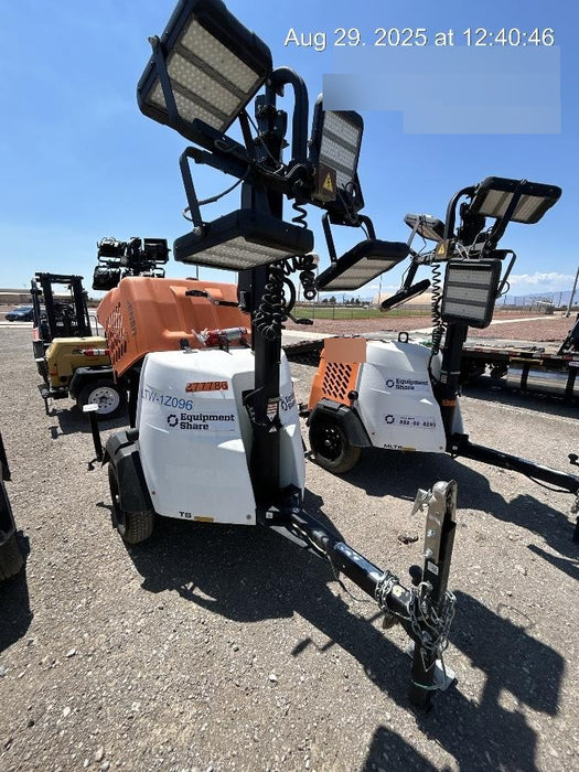 2023 Generac MLT2 Diesel, Flex Switch 120V Input, Powerzone Controller, 
(4) 320W LED Lights, 4kW Generator, 39.9 Gal Fuel Tank, 2" Ball, T3