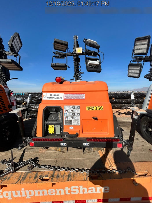 2024 Generac MLT2 Diesel, Flex Switch 120V Input, Powerzone Controller, 
(4) 320W LED Lights, 4kW Generator, 39.9 Gal Fuel Tank, 2" Ball, T3