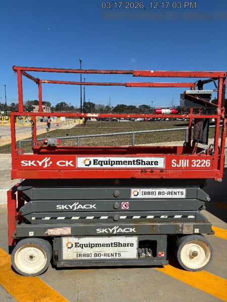 2019 Skyjack SJIII-3226 Standard Options, Trojan Batteries