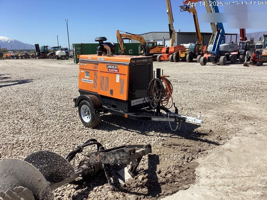 2021 Lincoln Electric Vantage 549X Ready Pak 3, ORANGE (includes trailer, cable rack, fender light kit)