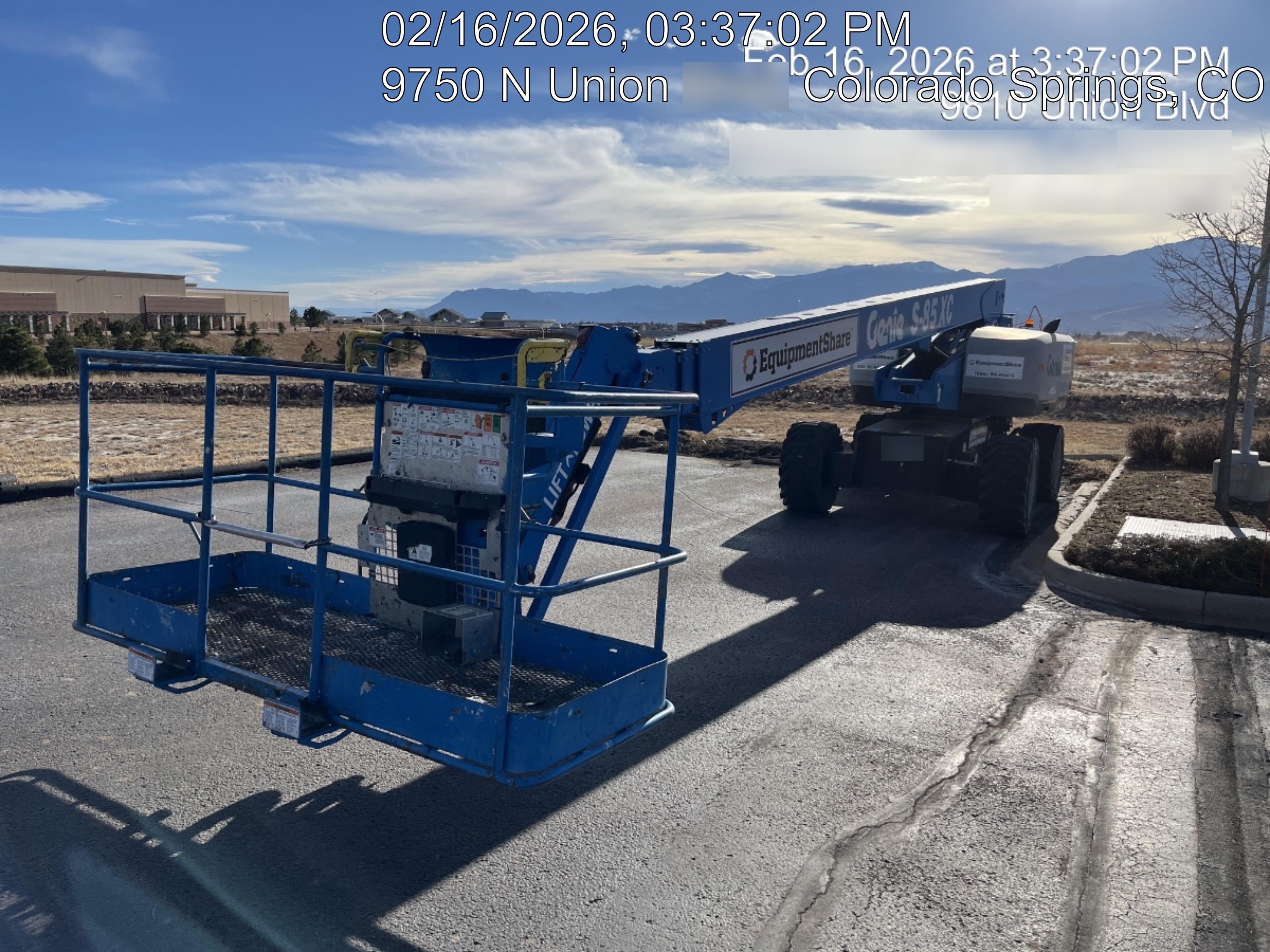 2021 GENIE S-85 XC