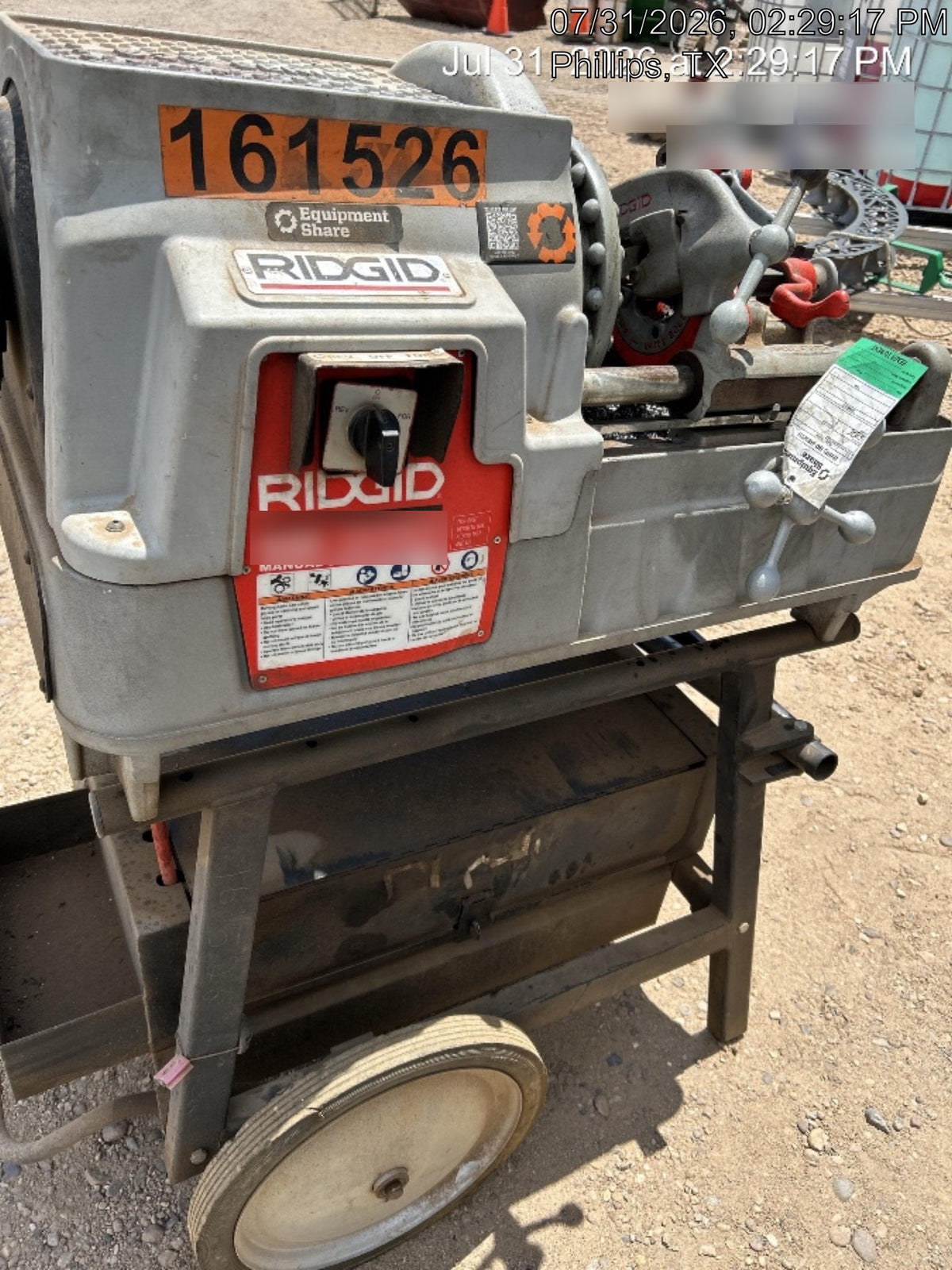 2021 RIDGID 535