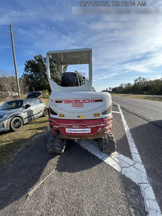 2020 TAKEUCHI TB235-2R