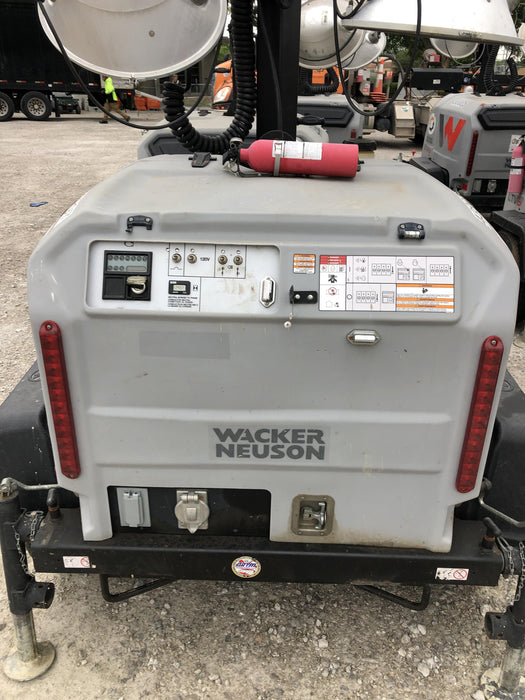 2019 Wacker Neuson LTV6L-MH Wacker Neuson LTV6L Mobile Light Tower w/Fuel Level Sensor Installed