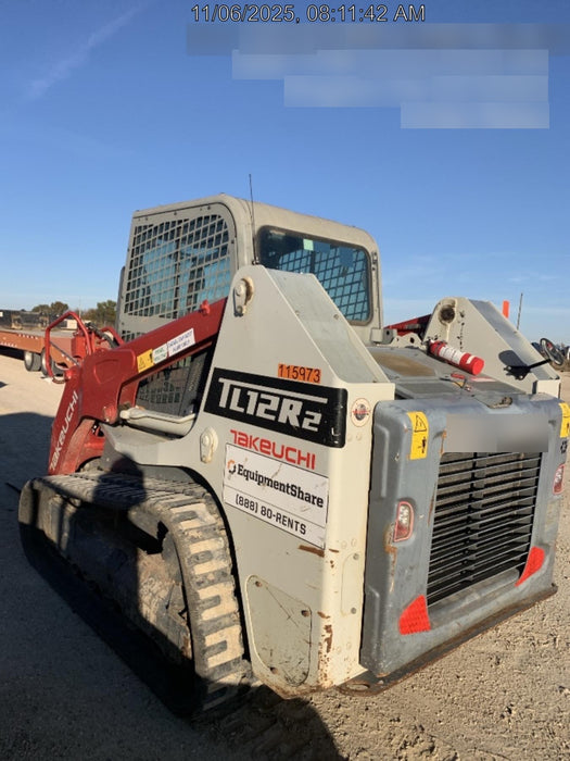 2020 Takeuchi TL12R2-CRR Cab/Heat/Air, Hydraulic QC, Ride Control