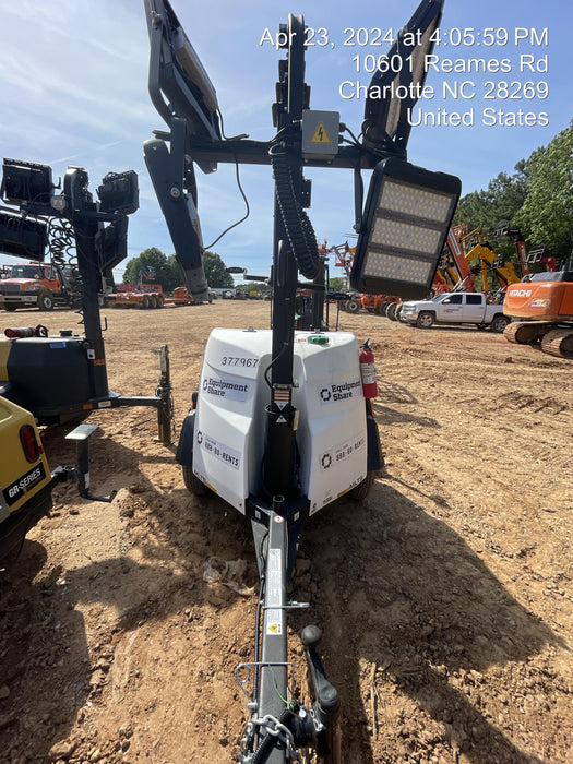 2023 Generac MLT2 Diesel, Flex Switch 120V Input, Powerzone Controller, 
(4) 320W LED Lights, 4kW Generator, 39.9 Gal Fuel Tank, 2" Ball, T3