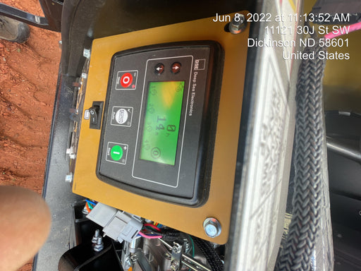 2022 Allmand NLV3GR (4) LED Light Fixture 350W, 23' Vertical Mast, 3kW Prime, Towable, Deep Sea L401, Leveling Jacks, Yanmar T4F 5.8hp