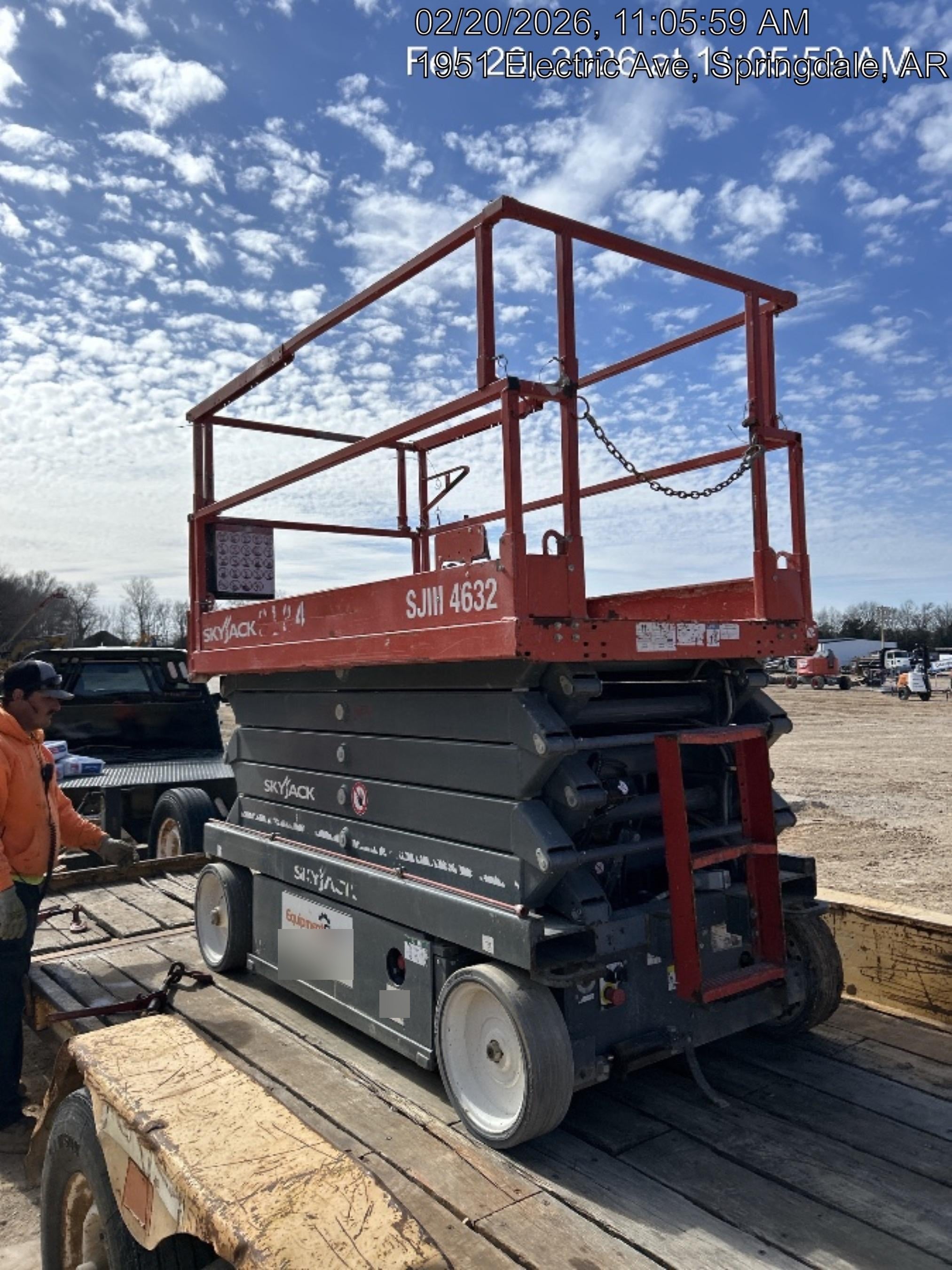 2017 Skyjack SJIII-4632 Skyjack SJ4632, Trojan Battery Set, Extended Warranty 5yr/5k hr