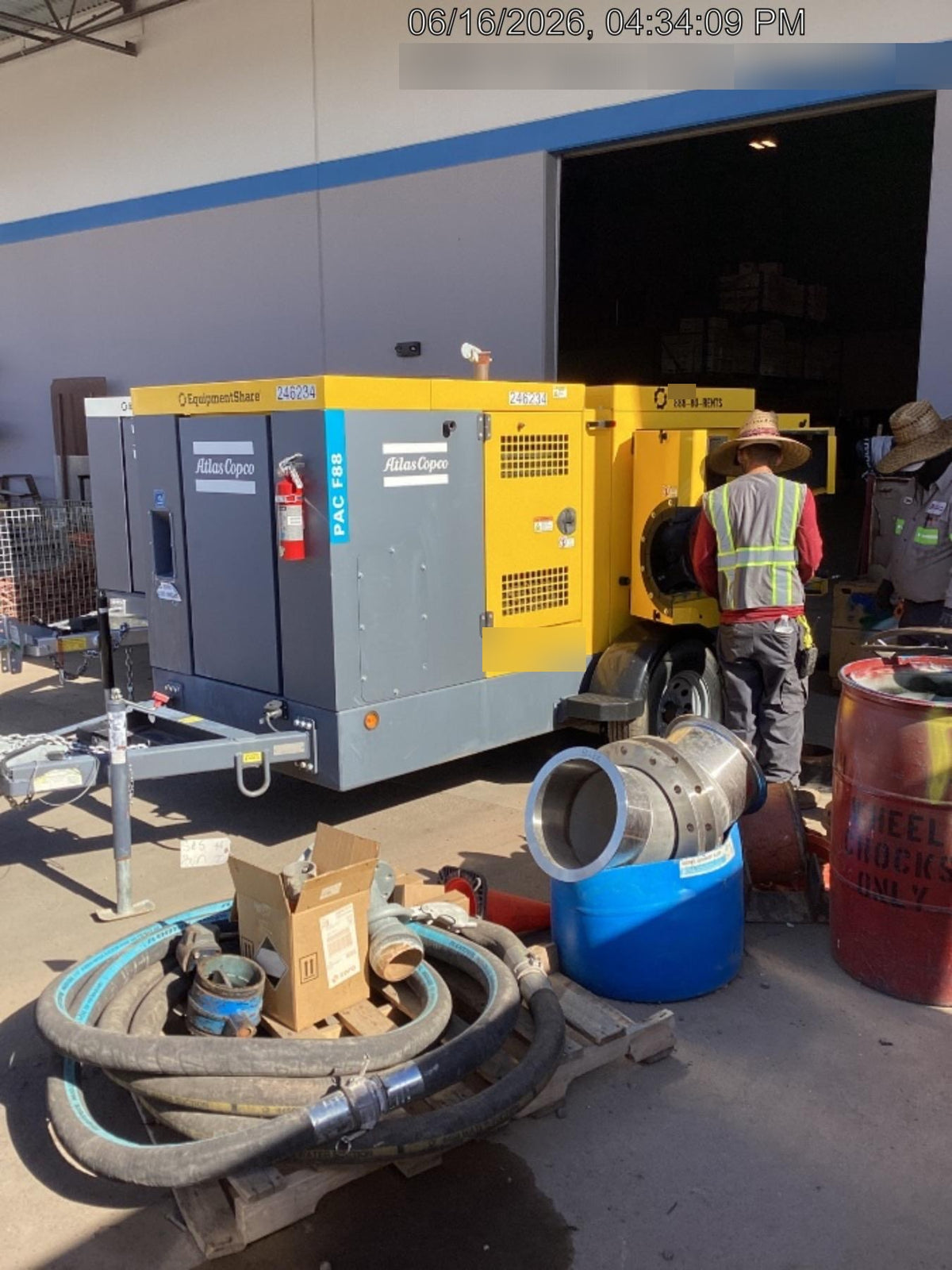 2022 ATLAS COPCO PAC F88 PD-S