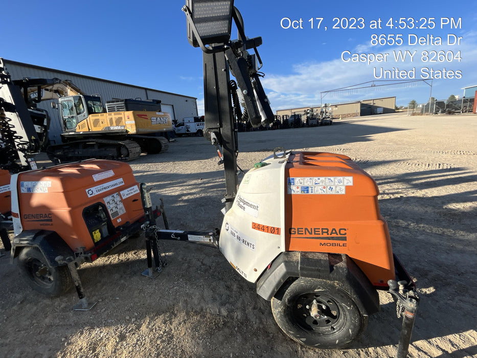 2023 Generac MLT2 Diesel, Flex Switch 120V Input, Powerzone Controller, (4) 320W LED Lights, 4kW Generator, 39.9 Gal Fuel Tank, 2" Ball, T3