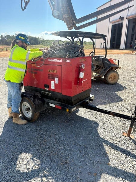 2024 Shindaiwa DGW400MDL Kubota D902 Engine, 23 HP, Dual Op Welder, Wire, Arc, Droop Stick, Tig, and CC Stick Functionality, Simulphase, 3 Phase and 1 Phase Gen Output, Single Axle NB Trlr, Slr Trckl Chrg 12V 12W, Fire Ext