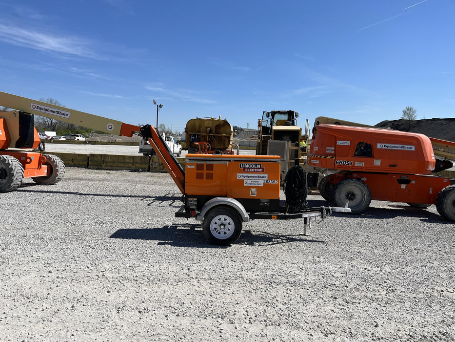 2022 Lincoln Electric LE400 Kubota V1505, Trlr, Cable Rack, Light Kit, ES Decals, T3