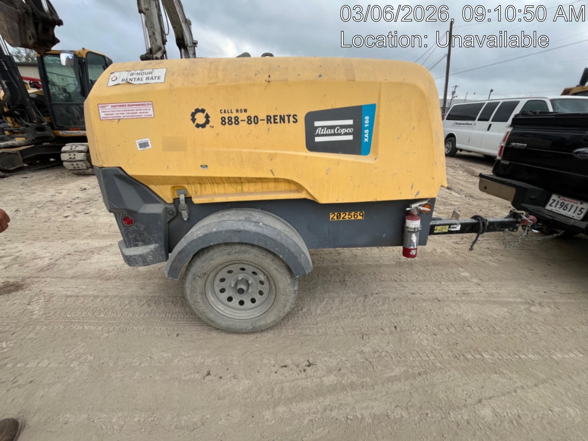 2022 ATLAS COPCO XAS188 CWK
