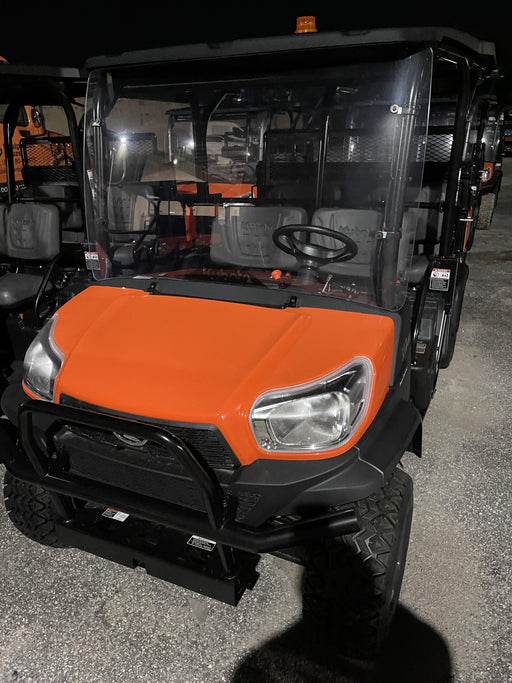 2021 Kubota RTV-X1140W-H Plastic Canopy, Windshield Acrylic Clear, LED Strobe Light, Wire Harness Kit, Back up Alarm