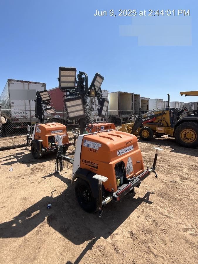 2023 Generac MLT2 Diesel, Flex Switch 120V Input, Powerzone Controller, (4) 320W LED Lights, 4kW Generator, 39.9 Gal Fuel Tank, 2" Ball, T3