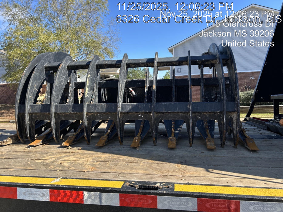 2025 PALADIN 76" Scrap Grapple Bucket - Paladin