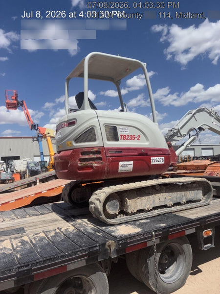 2022 TAKEUCHI TB235-2R