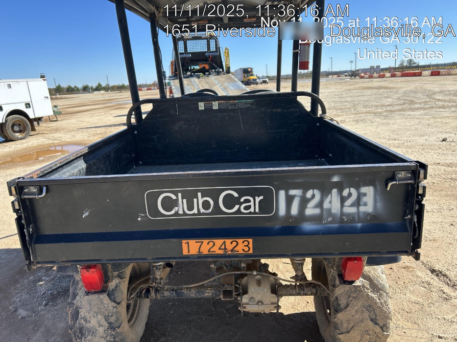 2021 Club Car CA1700D Canopy, Diesel, 4 Passenger