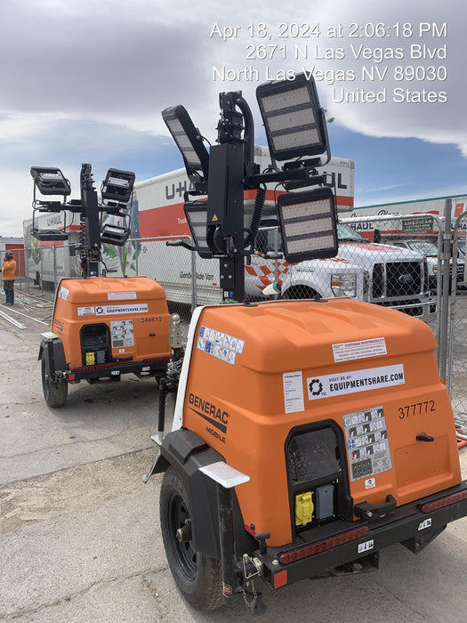 2023 Generac MLT2 Diesel, Flex Switch 120V Input, Powerzone Controller, 
(4) 320W LED Lights, 4kW Generator, 39.9 Gal Fuel Tank, 2" Ball, T3