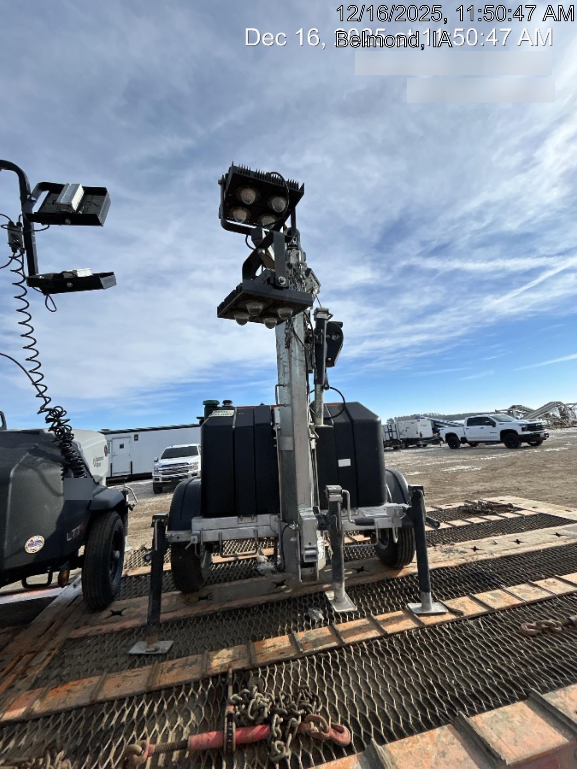 2024 Wanco WLTT-4MM4K Diesel, Deep Sea Controller, Shore Power Plug, Auto Start, (4) 350W LED Floodlights, 4kW Generator, 60 Gal Fuel Tank, 2" Ball, T3