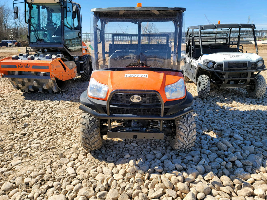Kubota RTV-X1140WL-A 4WD, LED Strobe, Windshield Acrylic Clear, Plastic Canopy, Wire Harness Kit, Backup Alarm, Bed Liner