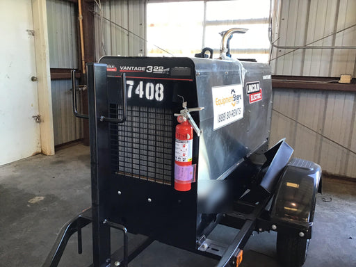 2018 Lincoln Electric Vantage 322 Lincoln Vantage 322 Welder Ready Pak 3 - Vantage 322, Trailer, Fender and light kit, Cable rack