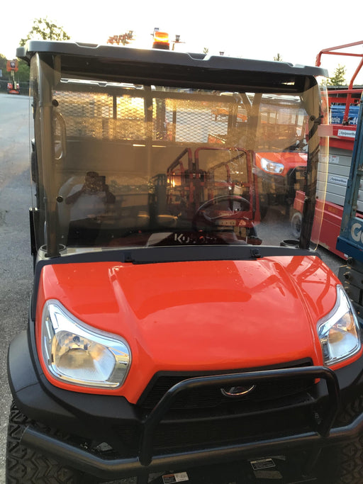 2021 Kubota RTV-X1140W-H Plastic Canopy, Windshield Acrylic Clear, LED Strobe Light, Wire Harness Kit, Back up Alarm