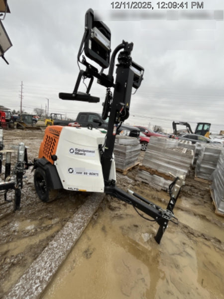 2024 Generac MLT2 Diesel, Flex Switch 120V Input, Powerzone Controller, 
(4) 320W LED Lights, 4kW Generator, 39.9 Gal Fuel Tank, 2" Ball, T3