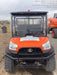 2021 Kubota RTV-X1140W-H Plastic Canopy, Windshield Acrylic Clear, LED Strobe Light, Wire Harness Kit, Back up Alarm