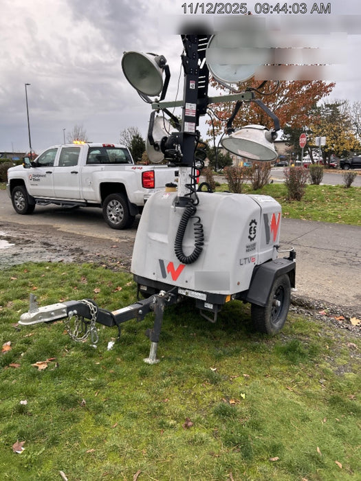 2018 Wacker Neuson LTV6L-MH Wacker Neuson LTV6L Mobile Light Tower w/Fuel Level Sensor Installed