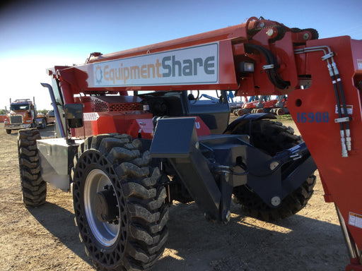 2019 Manitou MTA10055 MTA10055 - 120 HP T4, Canopy, Worklights/Strobe, Beacon, 66" Carriage, 60" Forks, Solid Tires, Lift Hook, Aux Hydraulics