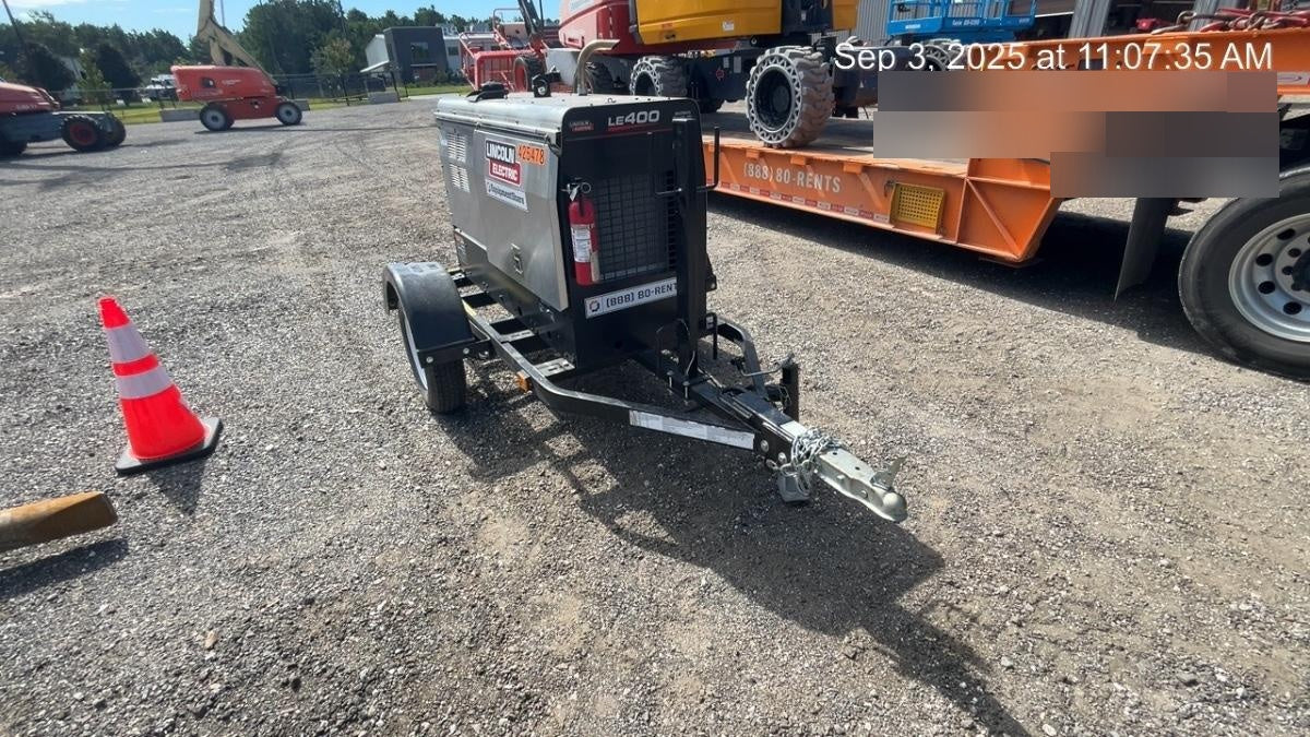 2024 Lincoln Electric LE400 Kubota V1505, Trlr, Cable Rack, Light Kit, ES Decals, T3