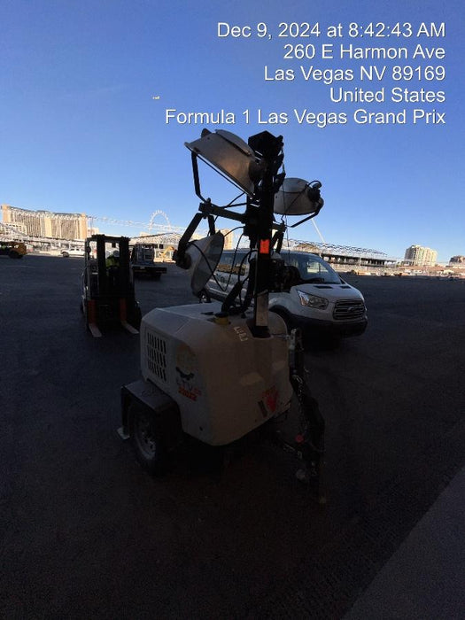 2018 Wacker Neuson LTV6L-MH Wacker Neuson LTV6L Mobile Light Tower w/Fuel Level Sensor Installed
