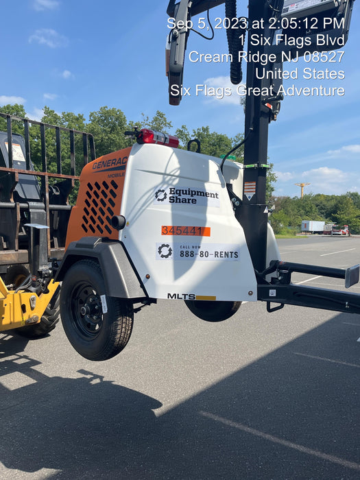 2023 Generac MLT2 Diesel, Flex Switch 120V Input, Powerzone Controller, (4) 320W LED Lights, 4kW Generator, 39.9 Gal Fuel Tank, 2" Ball, T3