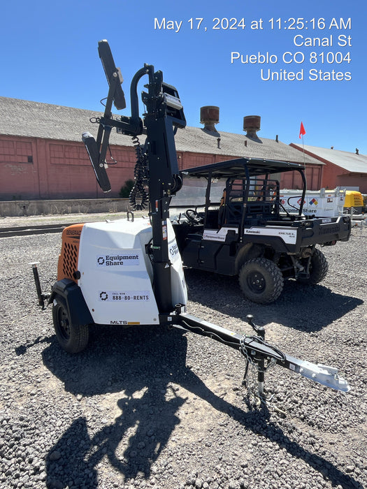 2023 Generac MLT2 Diesel, Flex Switch 120V Input, Powerzone Controller, 
(4) 320W LED Lights, 4kW Generator, 39.9 Gal Fuel Tank, 2" Ball, T3