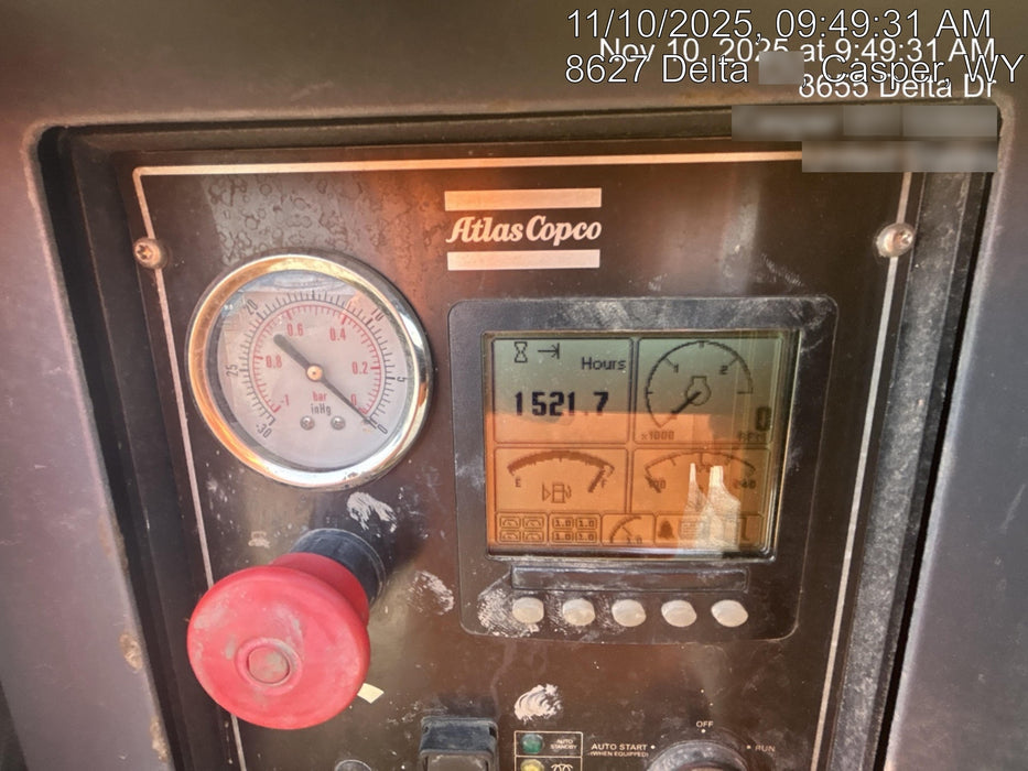 2020 ATLAS COPCO PAS 100 HF CS Enclosed