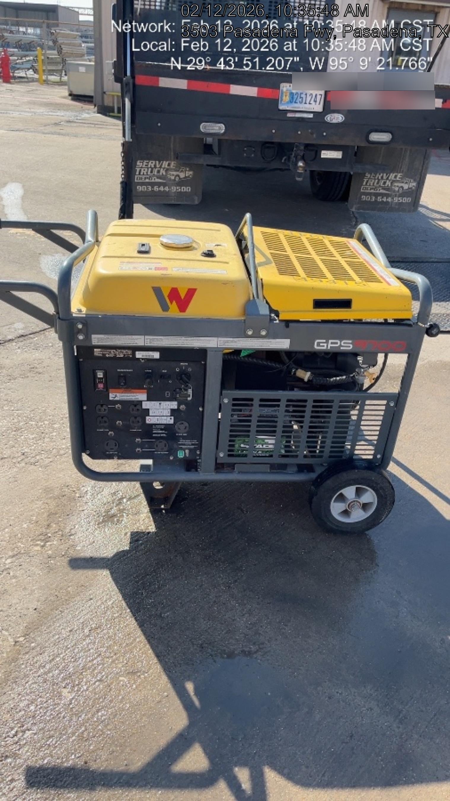 2019 WACKER NEUSON GPS9700V