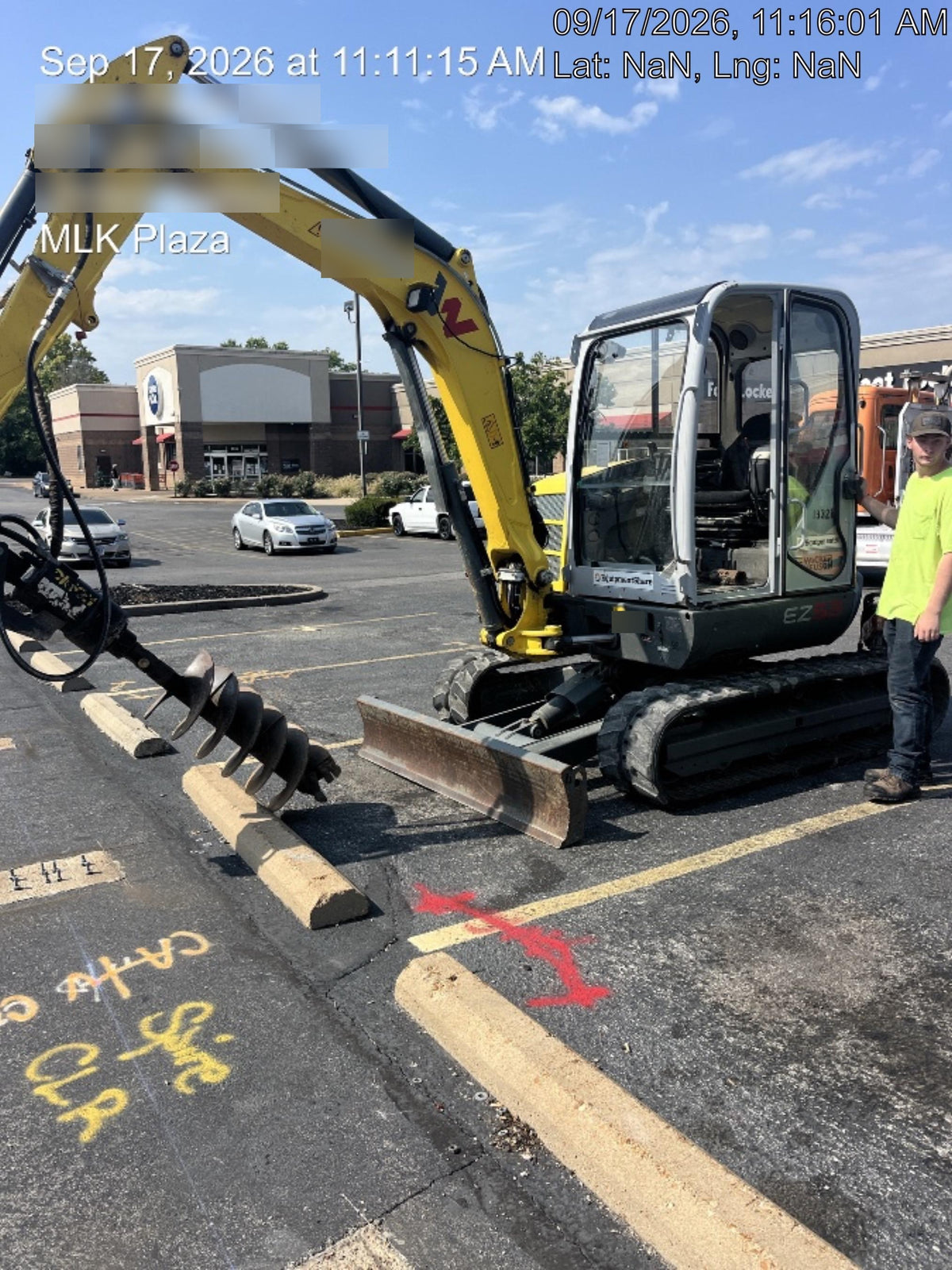 2018 Wacker Neuson EZ53 Wacker Neuson EZ53 12K Excavator, TRK,LGD,CAB,PC, Manual QC, Hydraulic Thumb, Buckets: 24", 18 12"