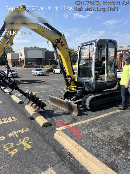 2018 Wacker Neuson EZ53 Wacker Neuson EZ53 12K Excavator, TRK,LGD,CAB,PC, Manual QC, Hydraulic Thumb, Buckets: 24", 18 12"