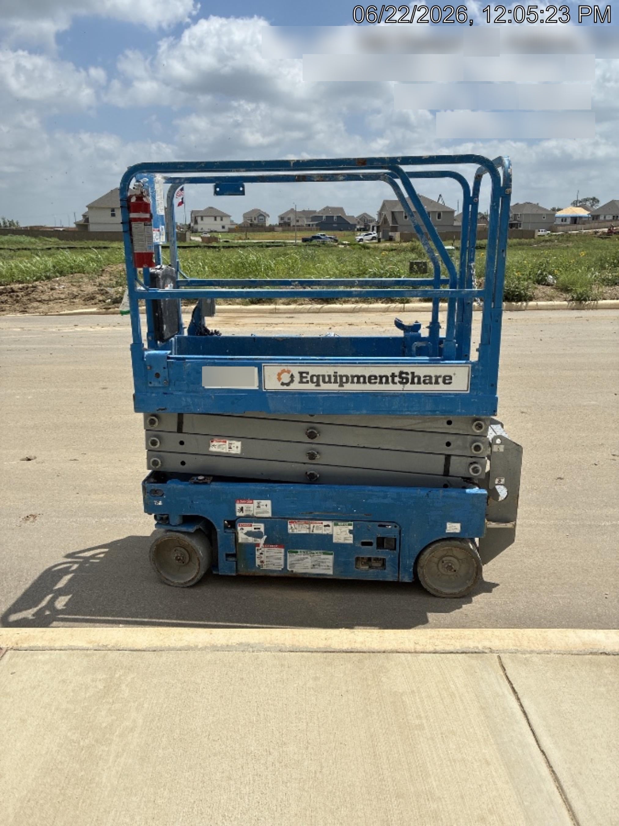 2019 Genie GS-1930 Fixed rails with chain Entry