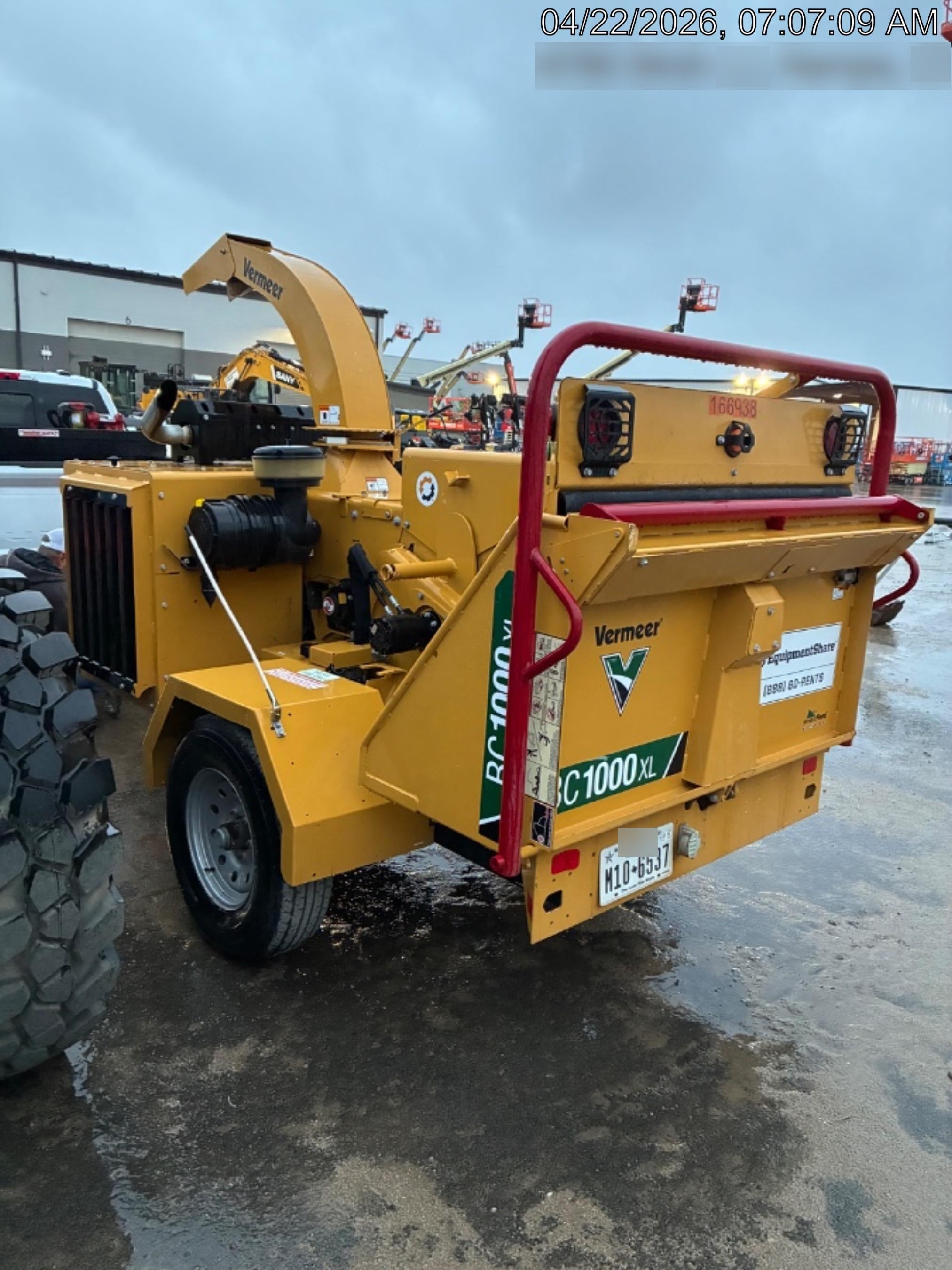 2021 VERMEER BC1000XL Diesel