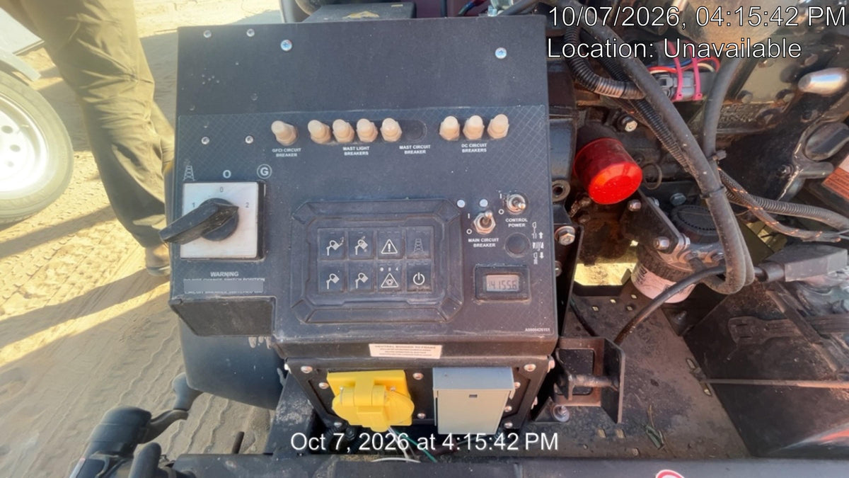 2023 Generac MLT2 Diesel, Flex Switch 120V Input, Powerzone Controller, 
(4) 320W LED Lights, 4kW Generator, 39.9 Gal Fuel Tank, 2" Ball, T3